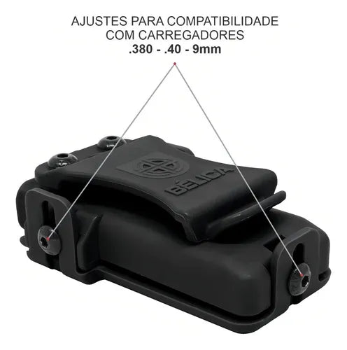 Porta Carregador Universal Velado Bélica P/ Glock Taurus