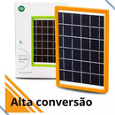 Placa Solar Carregador Usb Varias Entradas 6v Celular Tablet
