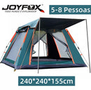 Barraca De Camping Automática Upf 50+ Impermeável 1500mm Grande Para 5-8 Pessoas