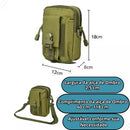 Bolsa Masculina Pochete Militar Pequena De Ombro Tiracolo