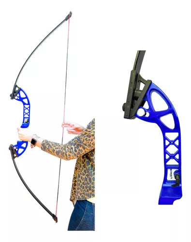 Arco E Flecha Python Nwj 40 Lbs Recurvo Profissional Longbow