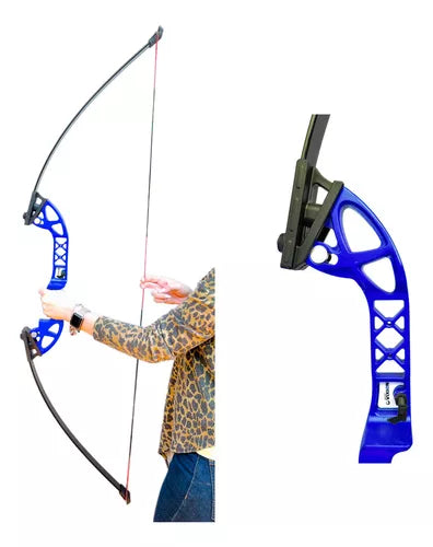 Arco E Flecha Python Nwj 40 Lbs Recurvo Profissional Longbow