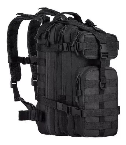 Mochila Tática Militar Invictus Assault 30l Cor Preto Desenho Do Tecido Lisa